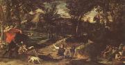 Annibale Carracci Hunting (mk05) oil painting